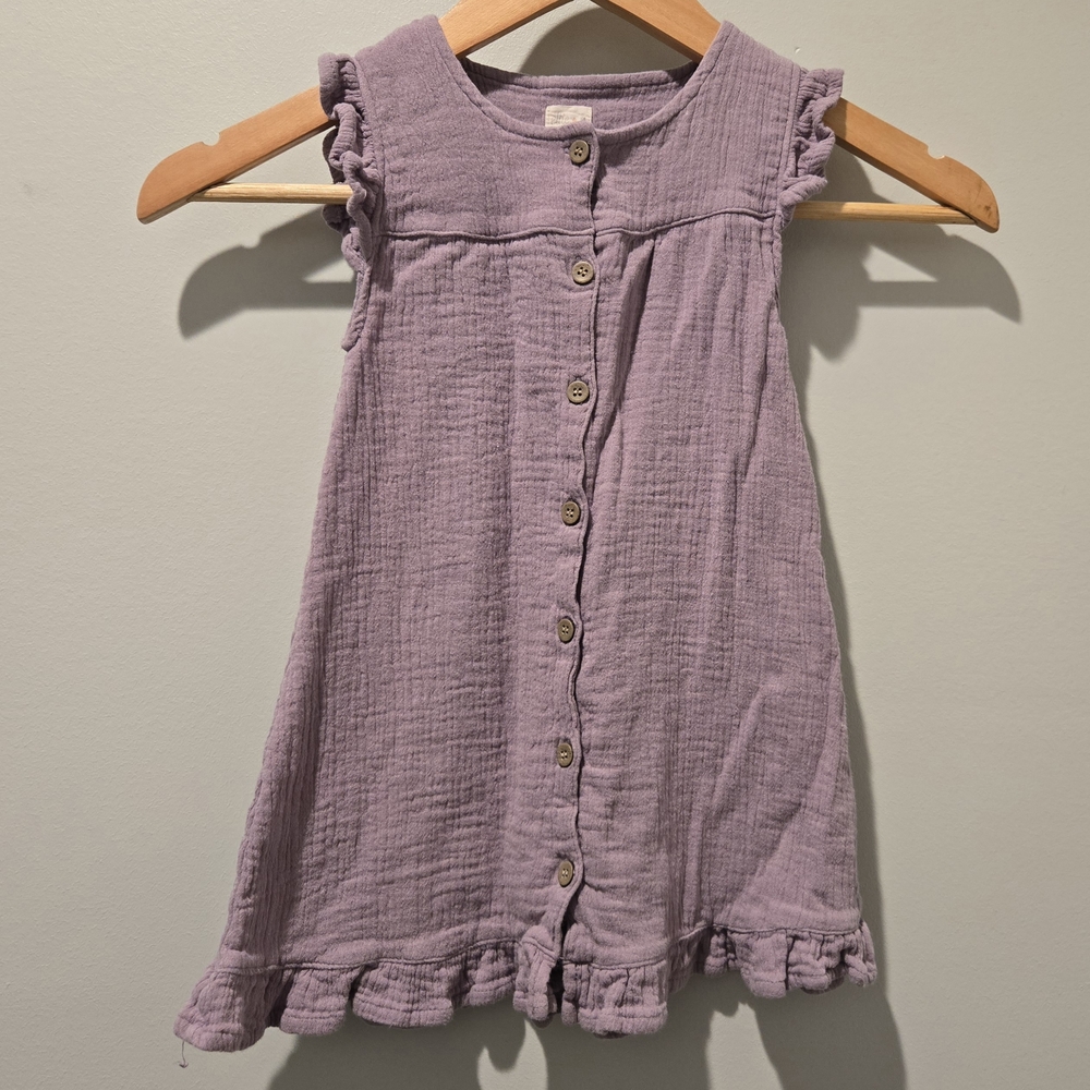 Ettie h‎ dress girls size 4y in purple